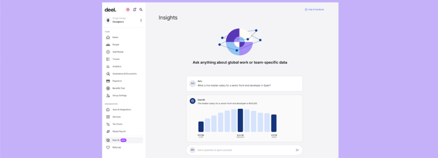 Deel lance l’assistant IA mondial Deel IQ