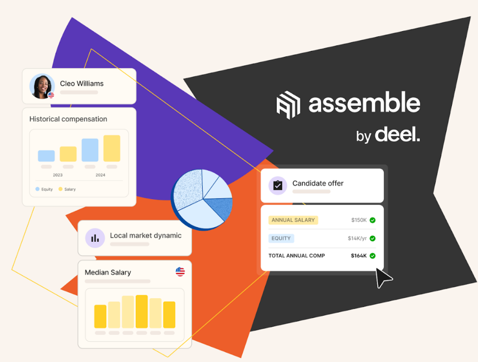 Deel neemt wereldwijd compensatiemanagement platform Assemble over ​​​